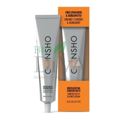 Gel de duș concentrat cremă cu portocale și bergamotă Consho Bioearth